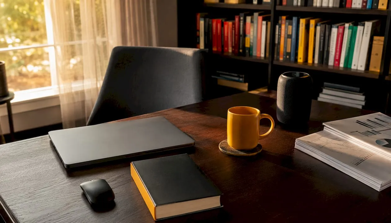 Office desk setup for Salesforce Agentforce